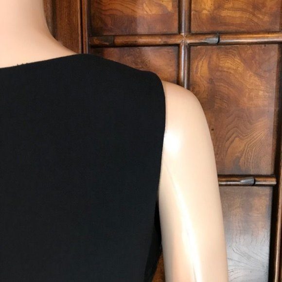 Anne Klein Paris Stroll Croc Embossed Faux Leather Dress - Picture 8 of 14